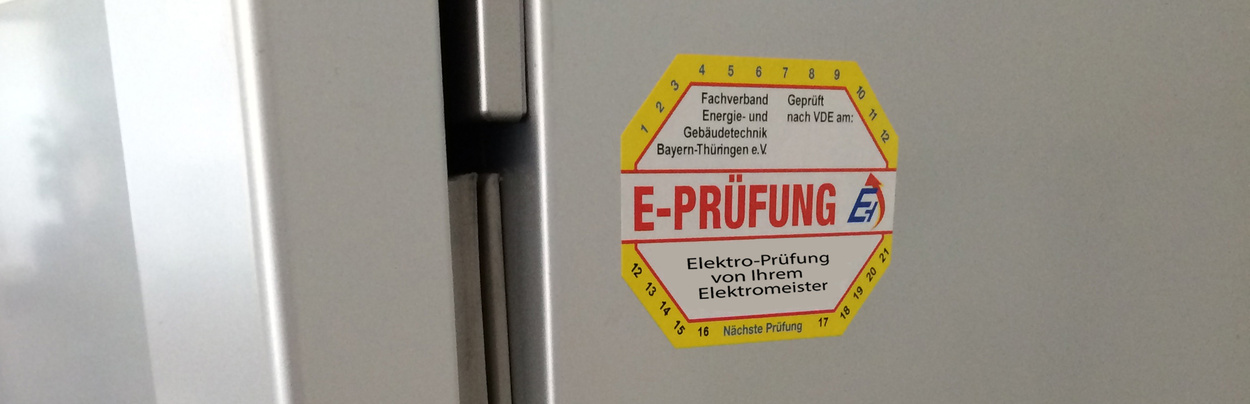 Elektro-Prüfung bei Elektro Sülzner in Mihla